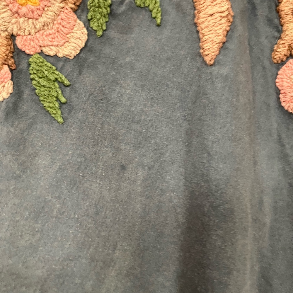 Magnolia Pearl Blue and Pink Unique Embroidered Top - Picture 5 of 14